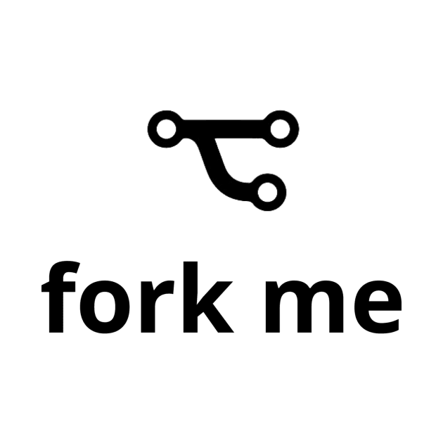 Fork Me - Git Graphic by hipstuff