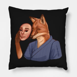 Kitsune Fox Pillow