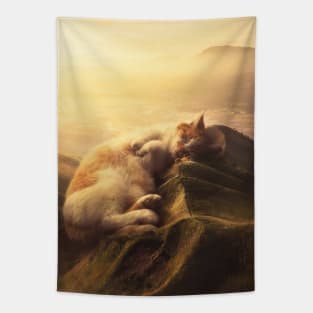 A giant nap Tapestry