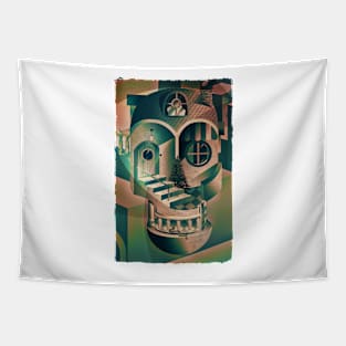 Utopia Skull Tapestry