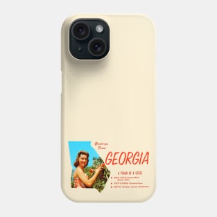 Greetings from Georgia Phone Case