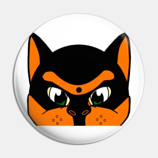 Pop-Up-Pup - orange Pin