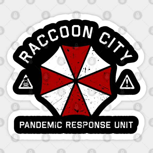 Raccoon City Pandemic Response Unit - Umbrella Corporation - Sticker