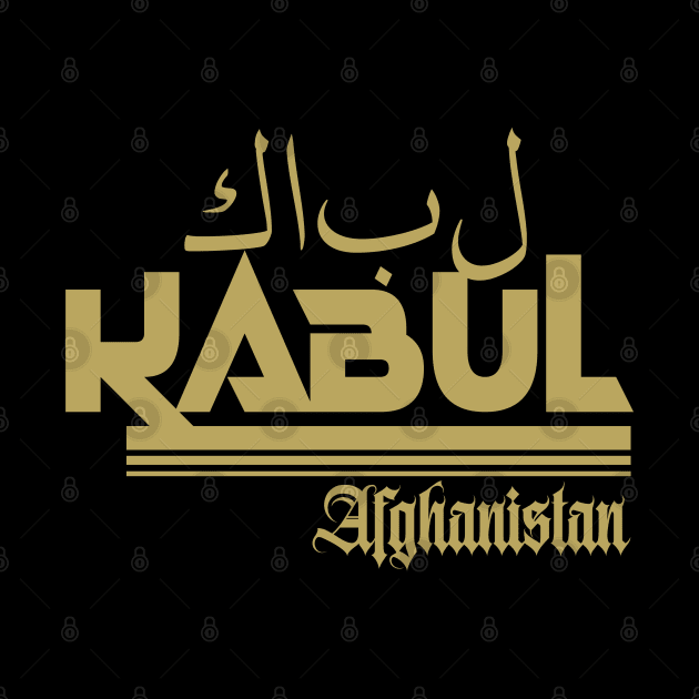 Kabul, Afghanistan by CTShirts