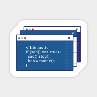 Funny coding computer screen Magnet