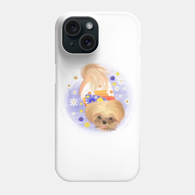 Luca in Flowers Phone Case by Luca loves Lili