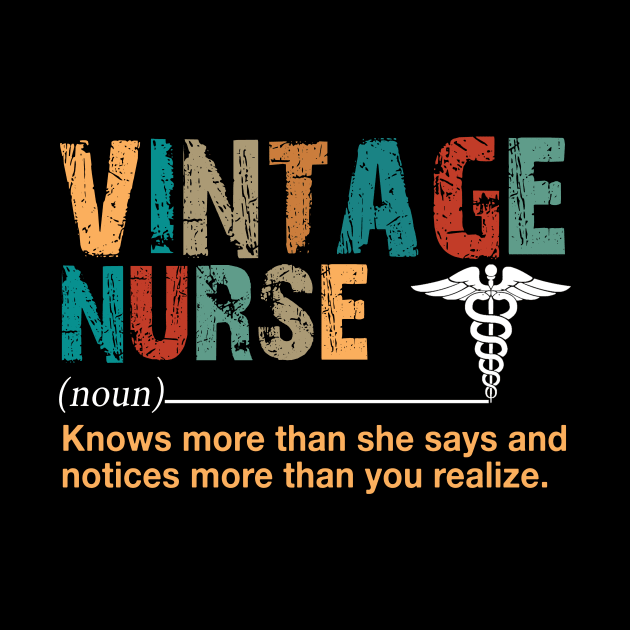 Vintage Nurse by Ohooha