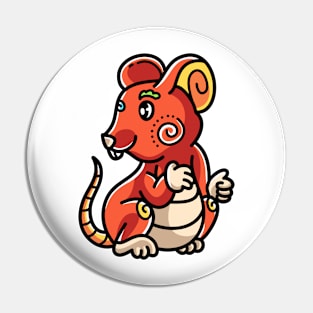 Mouse Chinese Pin