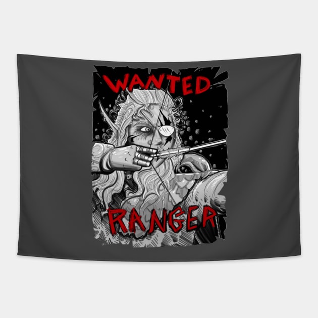 D&d Ranger Tapestry by paintchips