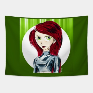 Kim possible impossible spy girl Tapestry