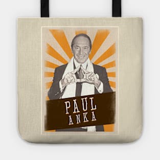 Vintage Aesthetic Paul Anka Tote