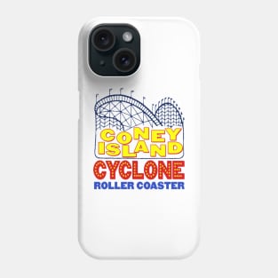 Coney Island Cyclone Rollercoaster Phone Case