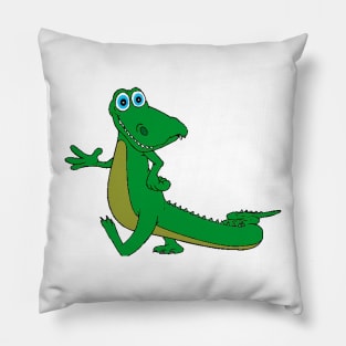 Cya l8r alligator Pillow