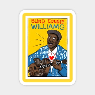 Blind Connie Williams Magnet