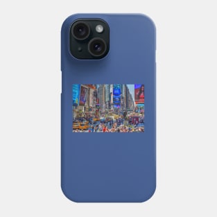 Times Square, Broadway, New York Phone Case