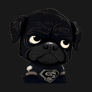 French Bulldog (Pug) as football player nine T-Shirt