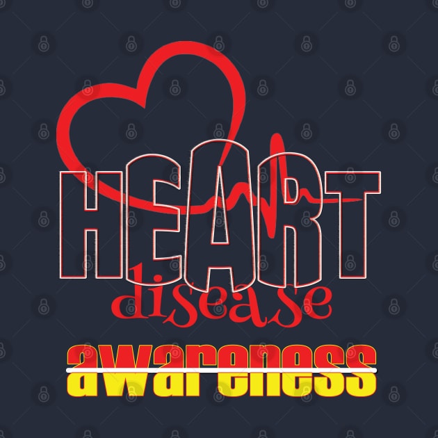 Heart disease awareness month by TeeText