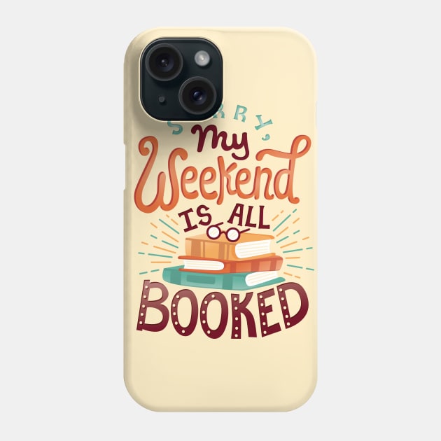 I'm booked Phone Case by risarodil