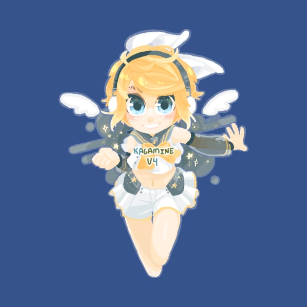 (VOC) ACTUAL ANGEL RIN KAGAMINE by Crispy