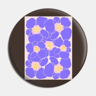 purple flowers Pin