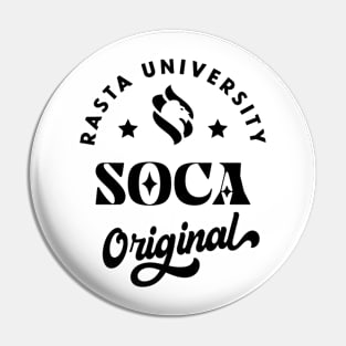 Rasta University Soca Original Reggae Pin