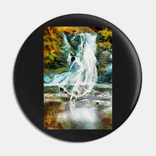 Nymph ballerina to the beat of nature Pin