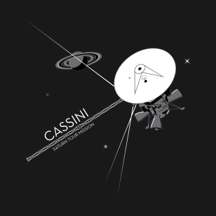 Cassini Saturn Probe T-Shirt