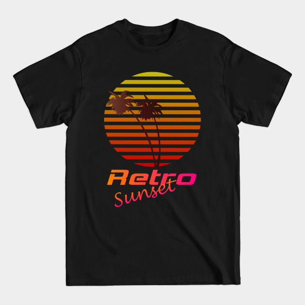 Disover RETRO SUNSET - Retro Sunset - T-Shirt