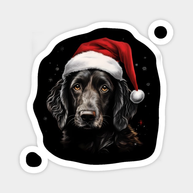 Christmas Dog - Funny Ugly Xmas Ugly Christmas Magnet by fromherotozero