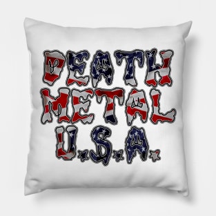 DEATH METAL U.S.A. Pillow