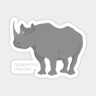 Quarantine Unicorn Magnet