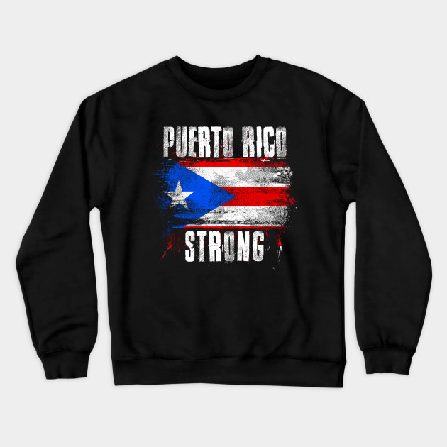 Puerto Rico Strong Distressed Graffiti Flag Puerto Rico Strong