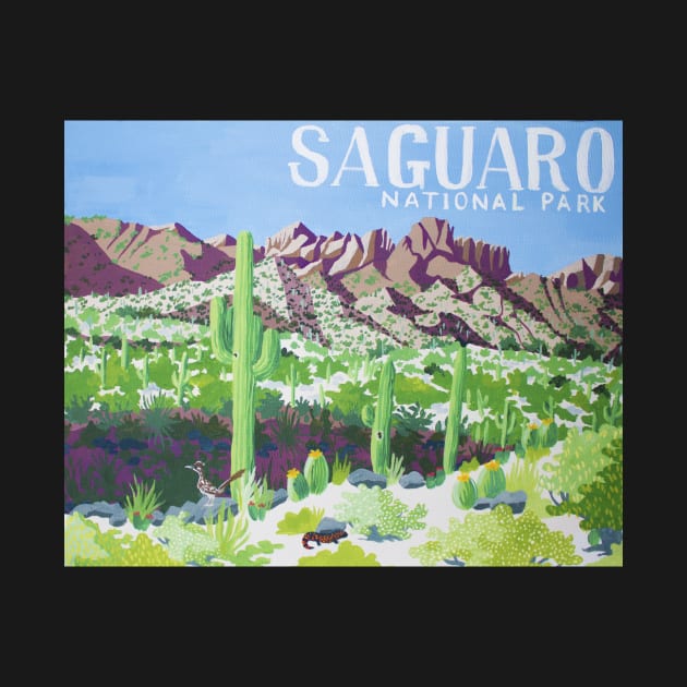 Saguaro National Park by LadyElizabeth