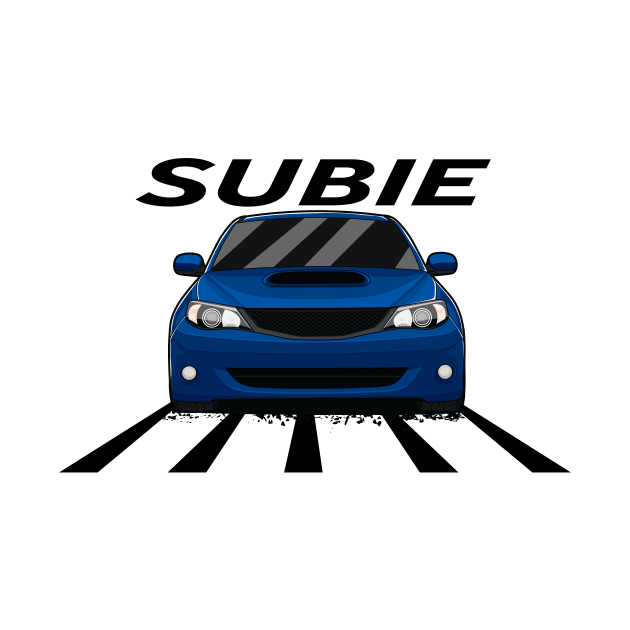 Blue subie by dipurnomo