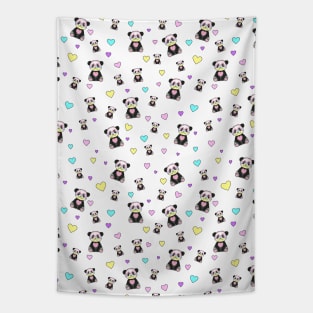 Panda Bears Tapestry