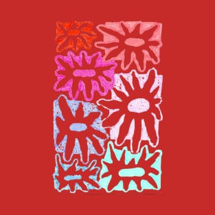 colorful flower T-Shirt