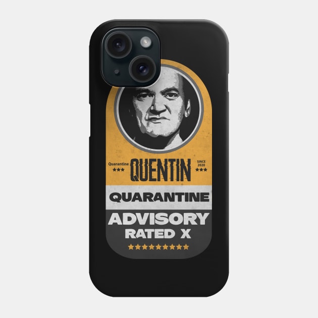 Quarantine Vintage Advisory Phone Case by CTShirts