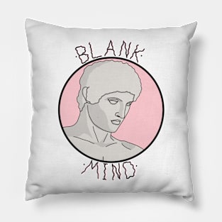 Blank Mind Pillow