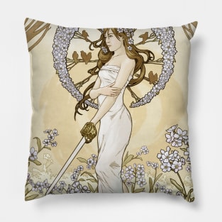 Sword Dancer Pillow