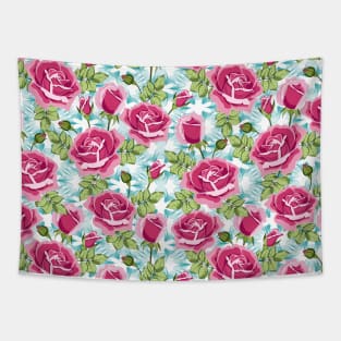 Roses Pattern Tapestry