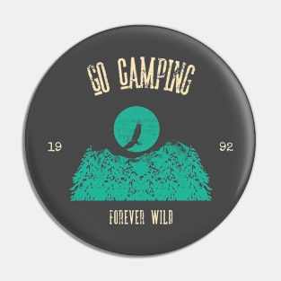 Go Camping Pin