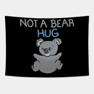 NOT A BEAR HUG - CUTE KOALA Tapestry