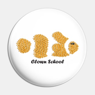 Clown School Pin