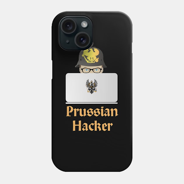 Prussian Russian Hacker Pun Phone Case by NorseTech