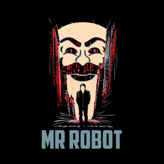 Mr Robot by TEEVEETEES