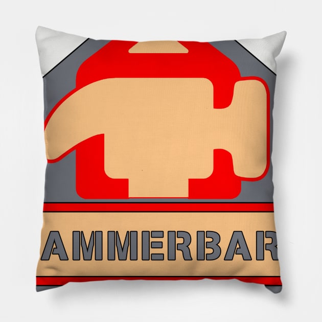 Hammerbarn Pillow by E5150Designs