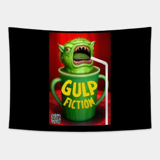 Gulp Fiction Alternate Poster Tapestry