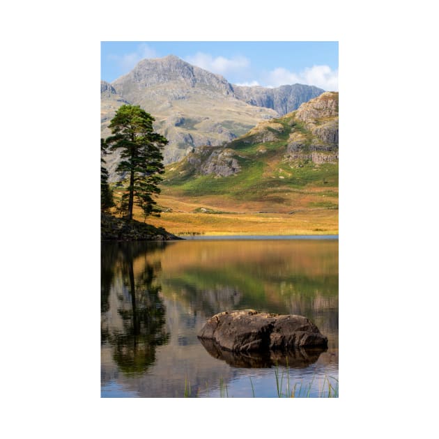 Harrison Stickle From Across Blea Tarn by BrianPShaw