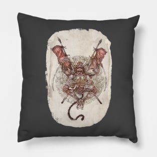 Mad Monkey Pillow