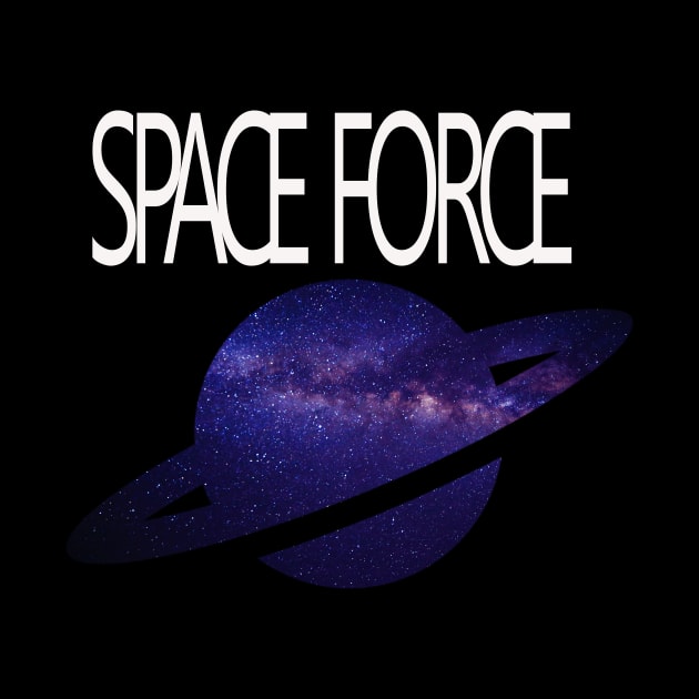 space force galaxy white by MAU_Design